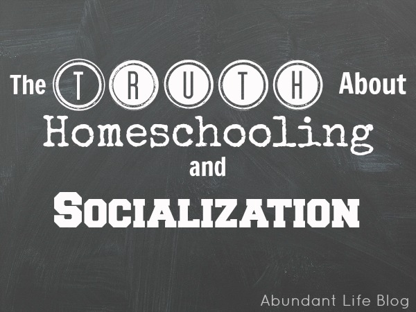 Homeschooling and Socialization